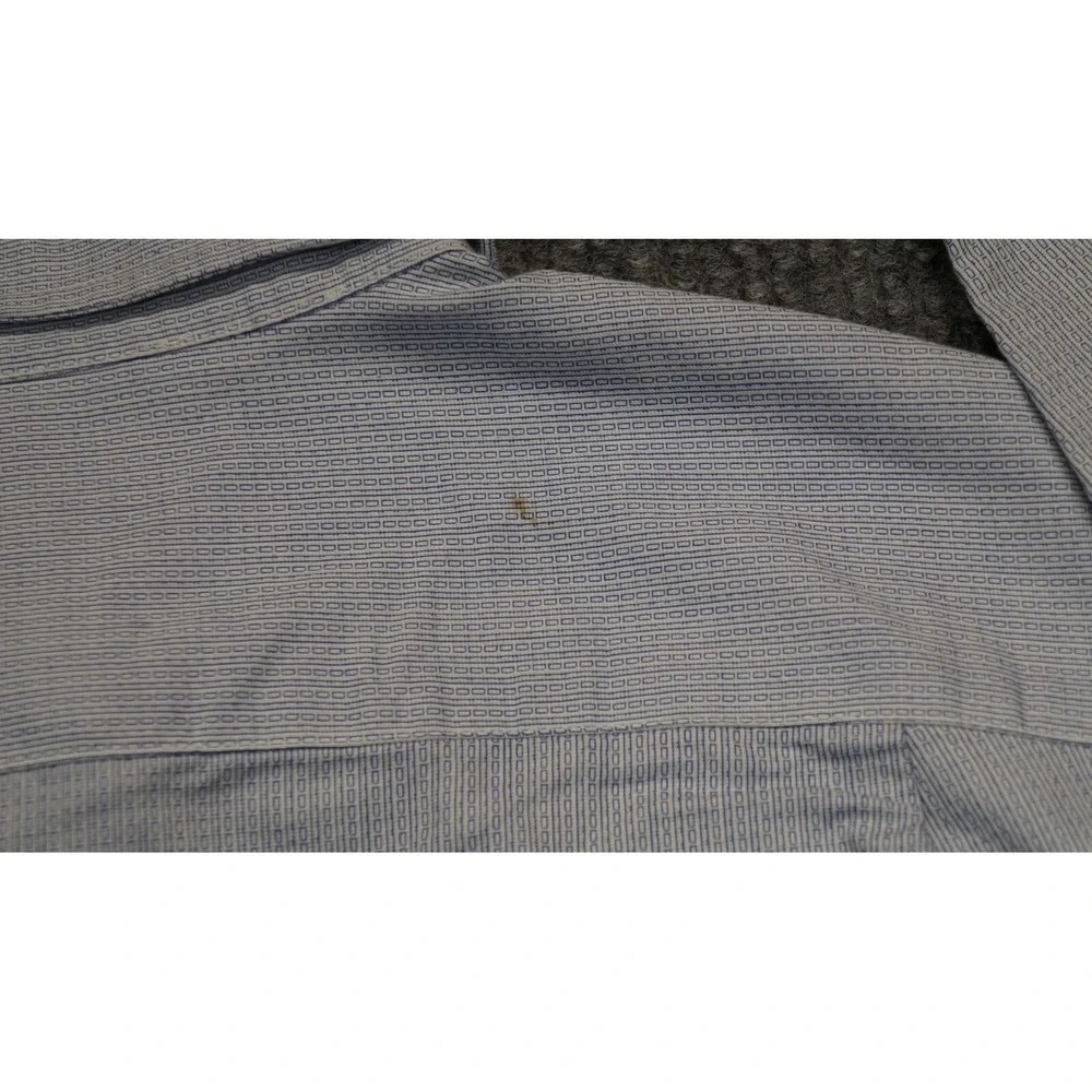 Banana Republic Shirt Mens Large Blue White Button Down Up Classic Fit